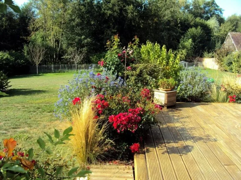 Création d'une terrasse paysagère