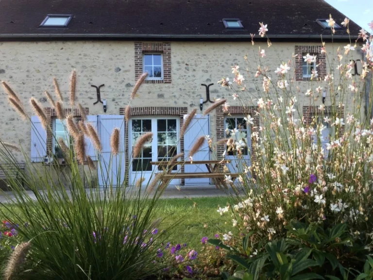 Jardin respectueux de l'histoire des lieux