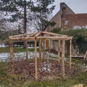 Construction d'une structure en bois
